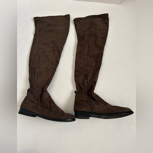 Reaction Kenneth Cole Women’s Over The Knee Riding wind-y Boots size 8 1/2